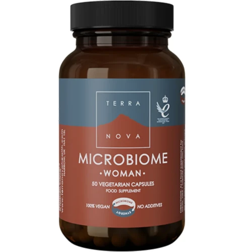 Добавка для поддержки микробиома Terranova Microbiome Woman 50 капсул