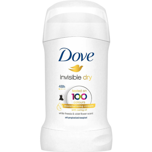 Дезодорант-стик Dove Invisible Dry, 40 мл