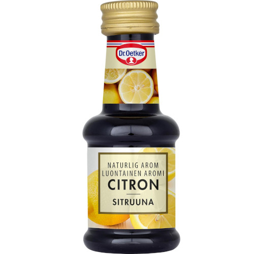 Лимонный жидкий ароматизатор Dr Oetker Sitruuna-aromi, 30 мл