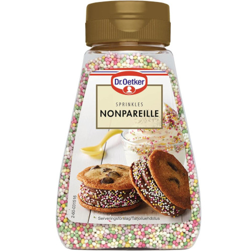 Кондитерская присыпка разноцветные шарики Dr Oetker Nonpareille, 135 гр