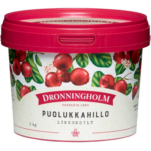 Брусничный джем Dronningholm Lingonberry Jam 1000 гр