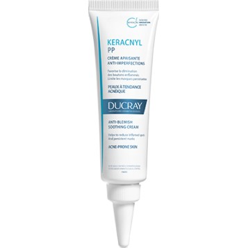 Успокаивающий крем от прыщей Ducray Keracnyl PP Anti-blemish soothing cream, 30 мл