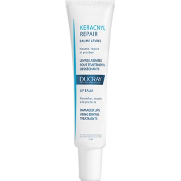 Восстанавливающий бальзам для губ Ducray Keracnyl repair lip balm, 15 мл