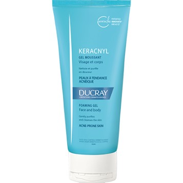 Гель для умывания Ducray Keracnyl Foaming gel, 200 мл