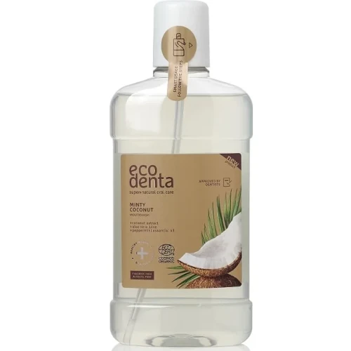 Ecodenta Cosmos Organic органический ополаскиватель для рта 500 мл мятно-кокосовый