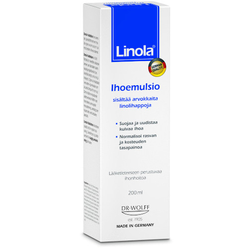 Эмульсия для сухой и атопичной кожи Linola Ihoemulsio 200 мл