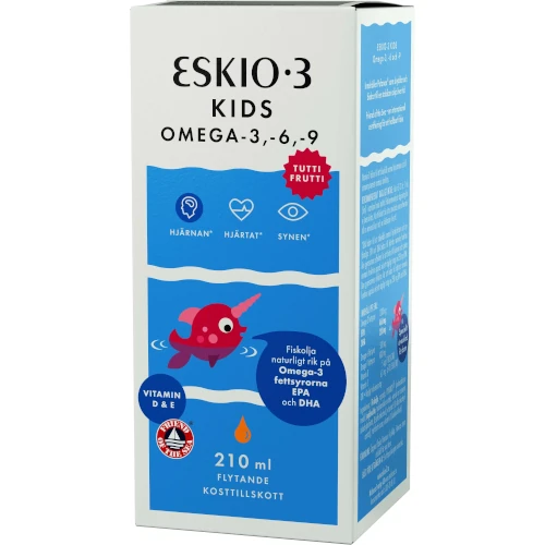 Рыбий жир Bringwell Омега-3-6-9 Eskimo-3 Kids Omega-3-6-9, 210 мл
