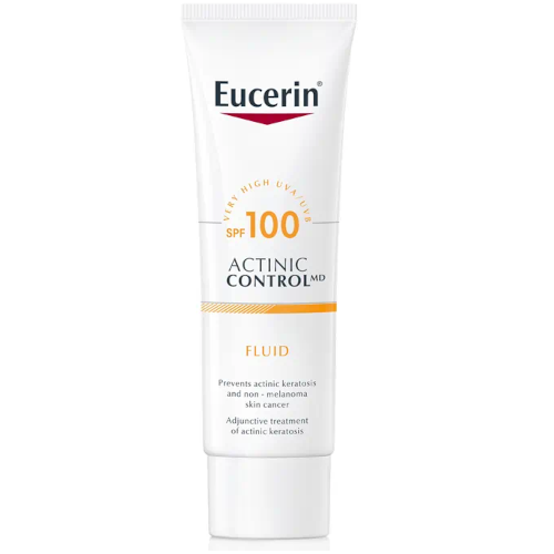 Легкий солнцезащитный крем Eucerin Sun Actinic Control MD Fluid SPF100, 80 мл