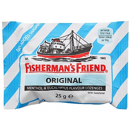 Мятные пастилки Fisherman´s Friend Original без сахара, 25 гр