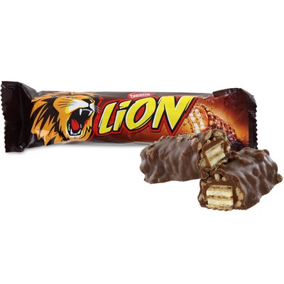 Шоколадный батончик с воздушным рисом Lion Nestle, 42 гр