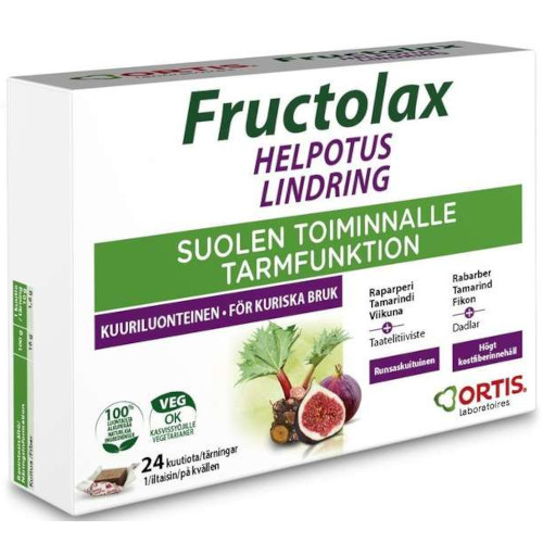 Средство от запопов на основе фруктов Fructolax, 24 шт