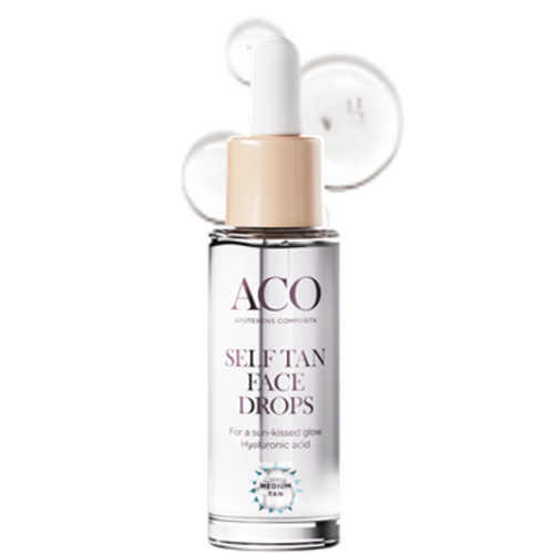 Гель автозагар для лица ACO Self Tan Face Drops 30 мл