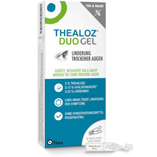 Гель для увлажнения глаз глаз Thealoz Duo Gel, 30 порций по 0.4 гр