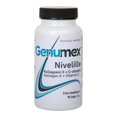 Комплекс для суставов коллаген и витамин С Genumex nivelille 90 капсул