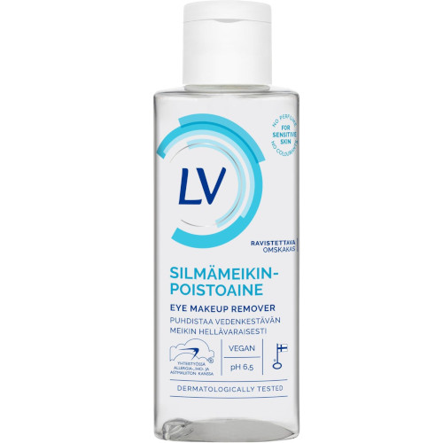 Гипоаллергенное средство для снятия макияжа с глаз LV Silmämeikinpoistoaine 100 мл