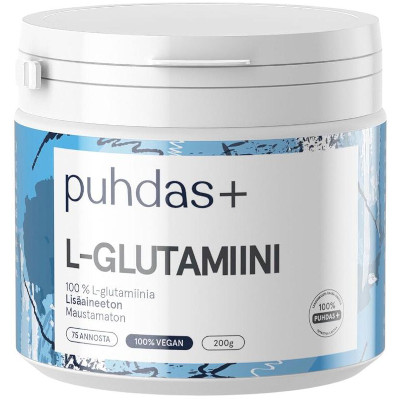 Глютамин Puhdas+ L-glutamine 200 гр