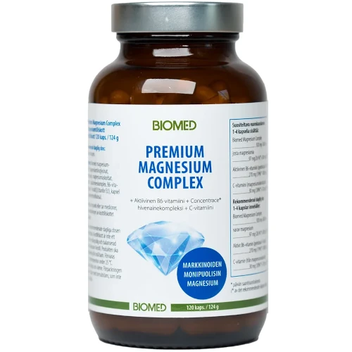 Хелатный комплекс магния Biomed Premium magnesium 120 капс