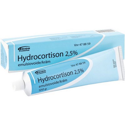 Крем от кожной сыпи и аллергии Hydrocortison Orion 2,5 % 100 гр