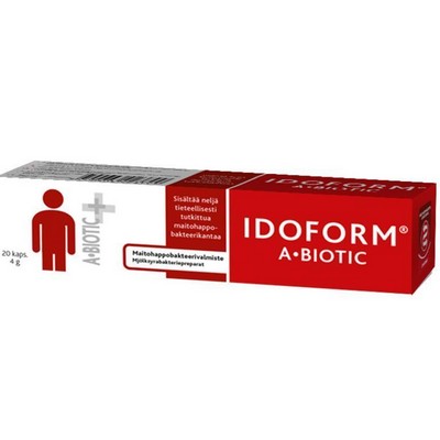 Idoform A-biotic молочнокислые бактерии 20 капсул