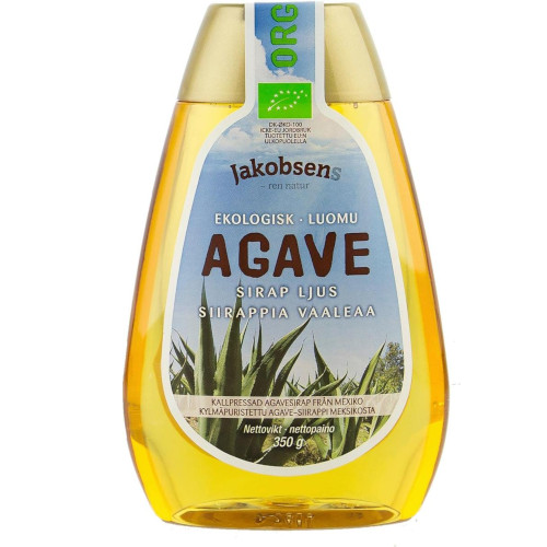 Натуральный сироп агавы, Jakobsens Ekologisk Agave, 350г