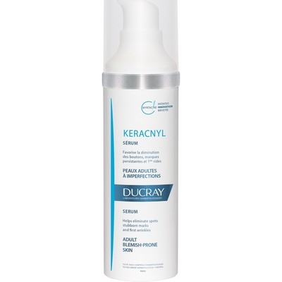 Сыворотка от рубцов и признаков старения кожи Ducray Keracnyl Serum, 30 мл