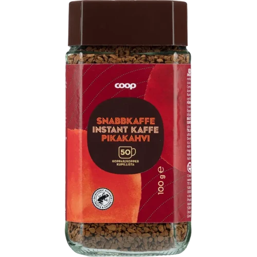 Кофе растворимый Coop Pikakahvi, 100 гр.