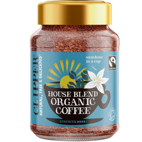 Кофе растворимый Clipper Organic Coffee в стекле, 100 гр