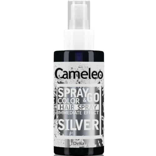 Красящий спрей для волос серебристый оттенок Cameleo Spray & Go Silver 150 мл