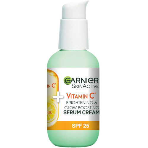 Крем-сыворотка Garnier SkinActive Vitamin C 2in1 Brightening Serum Cream SPF25 50 мл