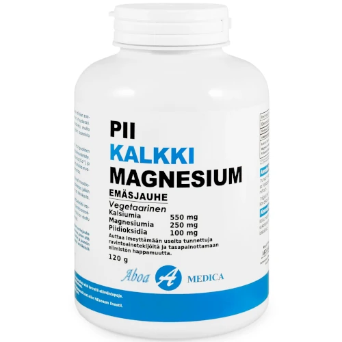 Кремний-кальций-магний Aboa Medica Pii-Kalkki-Magnesium 120 гр
