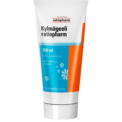 Охлаждающий гель для мышц Kylmägeeli ratiopharm 150 мл
