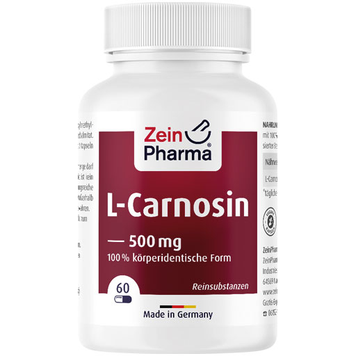 L-карнозин ZeinPharma L-Carnosin, 60 капс