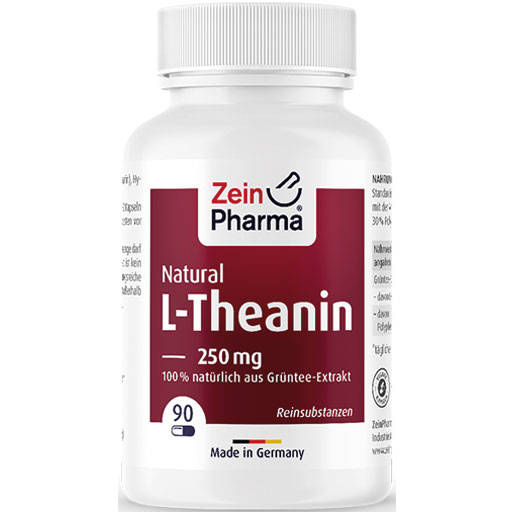 L-теанин ZeinPharma L-Theanin Natural 250 мг 90 капс