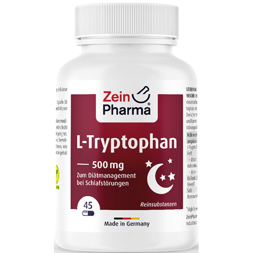 L-триптофан ZeinPharma L-Tryptophan Fermentation, 45 капс
