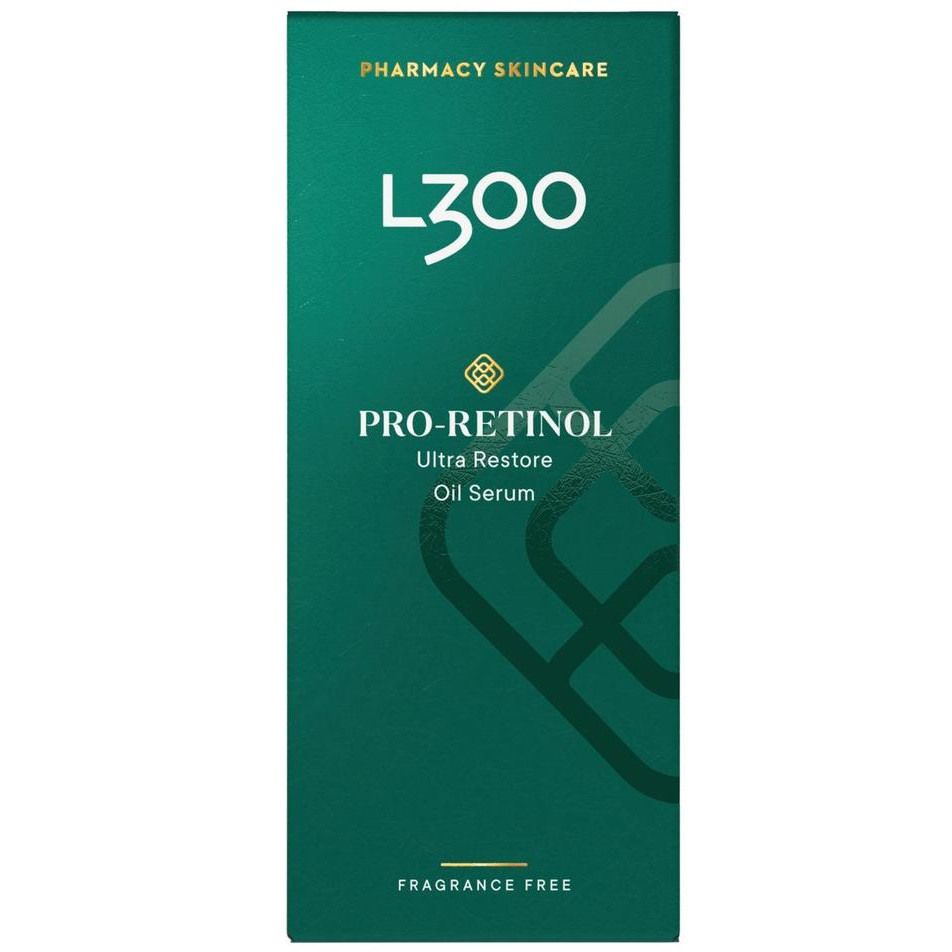 Ретиноловая сыворотка без отдушек L300 Pro-Retinol Ultra Restore Oil Serum 30 мл