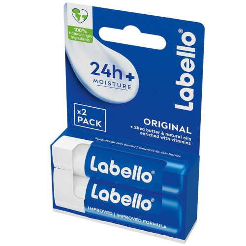 Бальзам для губ 2шт в упаковке Labello Original, 2x5,5 мл