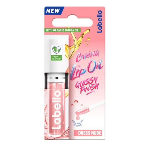 Ухаживающий блеск для губ Labello Caring Lip Oil Dress Nude 5.5 мл