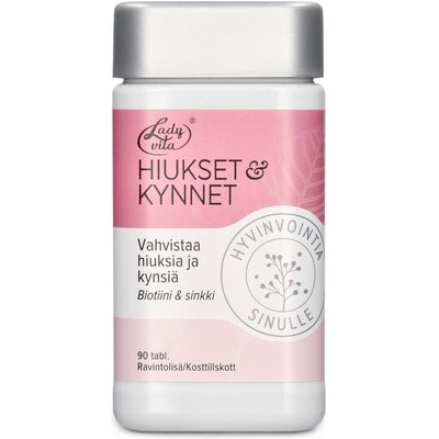 Витамины для кожи и волос Ladyvita Hiukset & Kynnet 90 таблеток