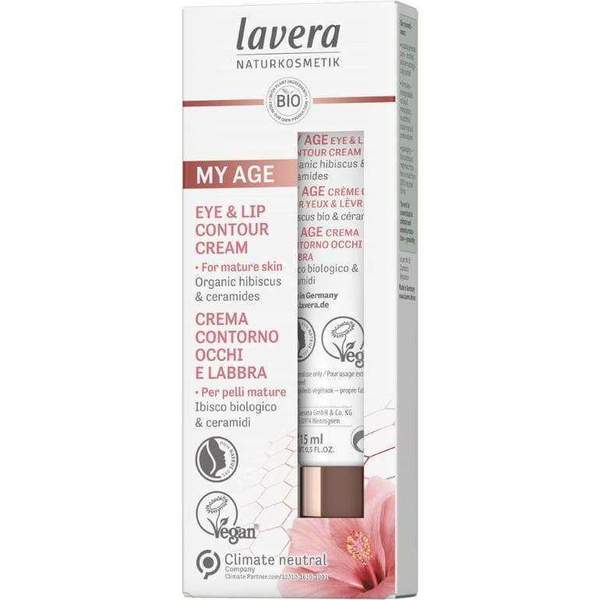 Крем для век и губ Lavera MY AGE, 15 мл