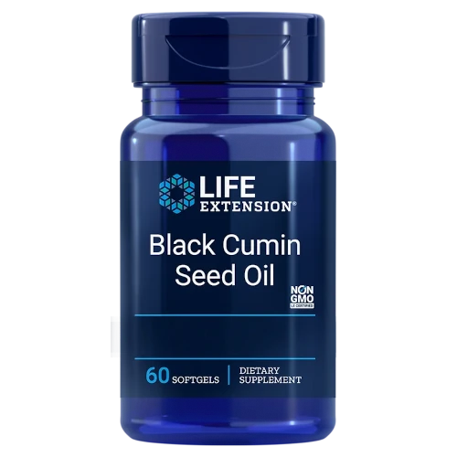 Масло семян черного тмина Life Extension Black Cumin Seed Oil, 60 капс