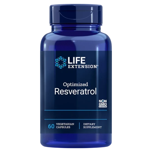 Антиоксидант Ресвератрол Life Extension Optimized Resveratrol, 60 капс