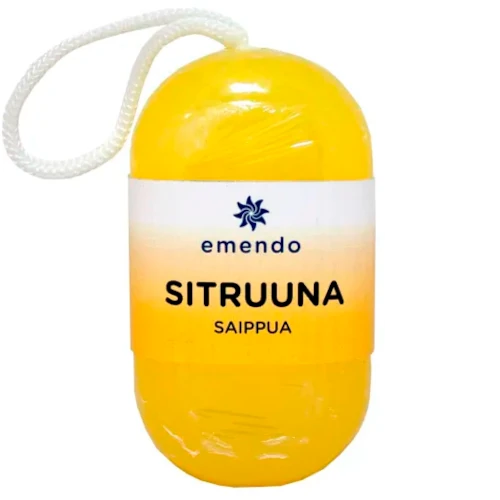 Лимонное мыло с тросиком Emendo Sitruuna narusaippua 180 гр