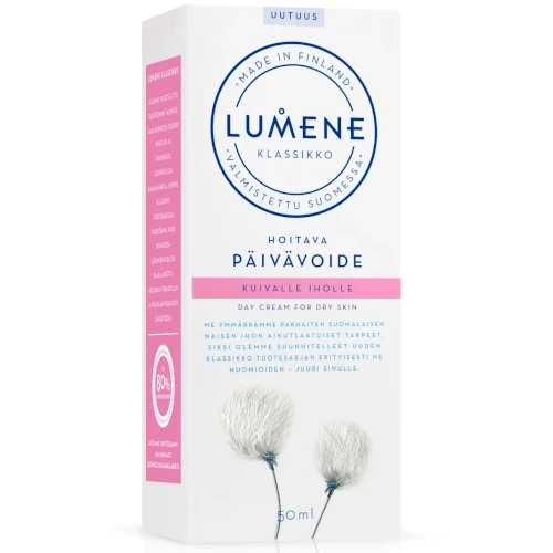 Дневной крем для сухой кожи Lumene Klassikko hoitava päivävoide, 50 мл
