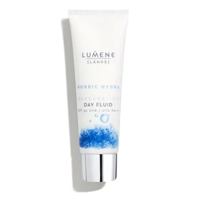 Дегкий дневной крем с защитой SPF30 Lumene Lähde day fluid 50 мл