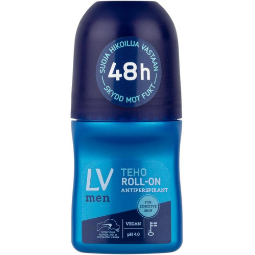 Гипоаллергенный антиперсперант для мужчин LV Men Teho roll-on 48h, 60 мл