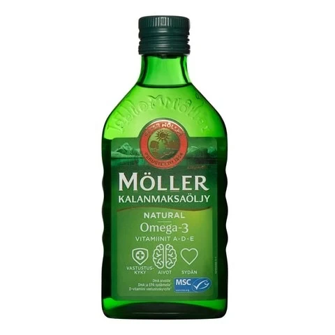 MöLLER (Моллер омега 3) рыбий жир без ароматизаторов, 250мл.