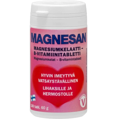 Магний и витамины группы B Magnesan + B Vitamin,100 табл
