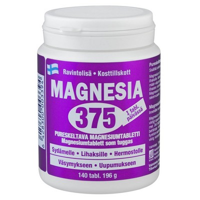 Магний Magnesia 375 мг, 140 таб.