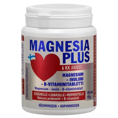 Магний и витамины группы И Magnesia PLUS 180 табл