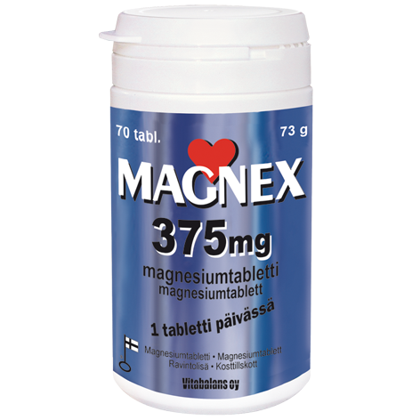 MAGNEX 375MG. Магний 375 мг. 70 табл.
